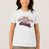 HOGSMEADE Station Klassieke Grafiek Tri-Blend Shirt (Voorkant)