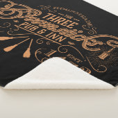 HOGSMEADE™ THE THREE BROOMSTICKS™ Pub & Inn Sherpa Deken (3/4)