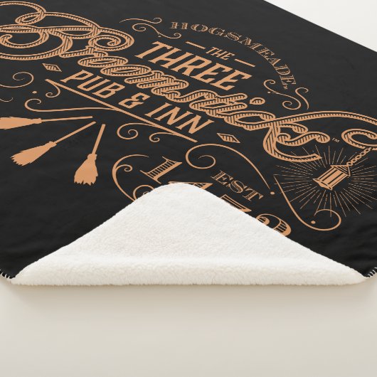 HOGSMEADE™ THE THREE BROOMSTICKS™ Pub & Inn Sherpa Deken (3/4)