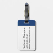 HOGSMEADE™  Village Graphic Bagagelabel (Achterkant verticaal)