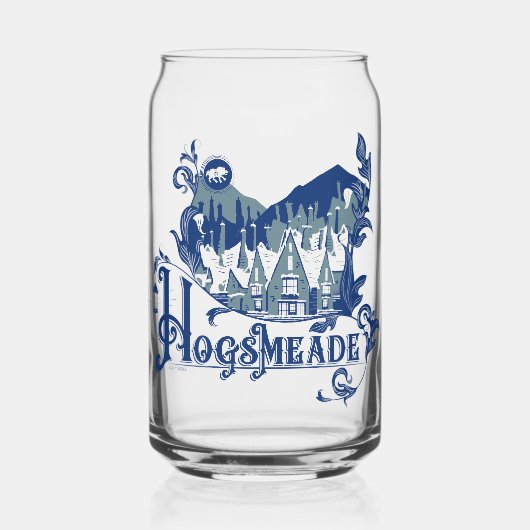 HOGSMEADE™ Village Graphic Blikvorm Glas (Voorkant)