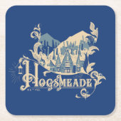 HOGSMEADE™  Village Graphic Kartonnen Onderzetters (Voorkant)