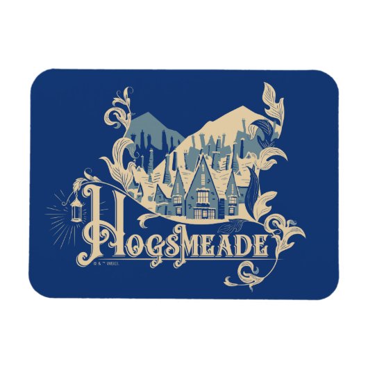 HOGSMEADE™  Village Graphic Magneet (Horizontaal)