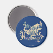 HOGSMEADE™  Village Graphic Magneet (Voorkant / Achterkant)