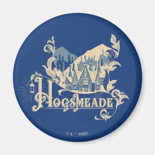 HOGSMEADE™  Village Graphic Magneet (Voorkant)