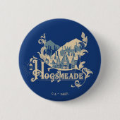 HOGSMEADE™ Village Graphic Ronde Button 5,7 Cm (Voorkant)
