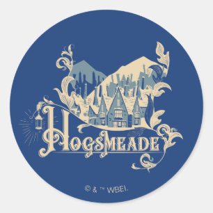 HOGSMEADE™ Village Graphic Ronde Sticker