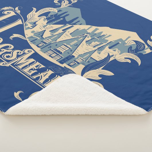 HOGSMEADE™  Village Graphic Sherpa Deken (3/4)