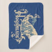 HOGSMEADE™  Village Graphic Sherpa Deken (Voorkant)