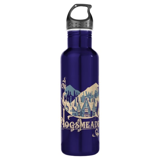 HOGSMEADE™ Village Graphic Waterfles (Voorkant)