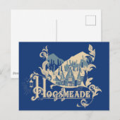 HOGSMEADE™ Vintage Dorpsgrafiek Briefkaart (Voorkant / Achterkant)