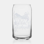 HOGSMEADE™ Vintage Village Afbeelding Blikvorm Glas (Achterkant)