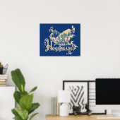 HOGSMEADE™ Vintage Village Afbeelding Poster (Thuiskantoor)
