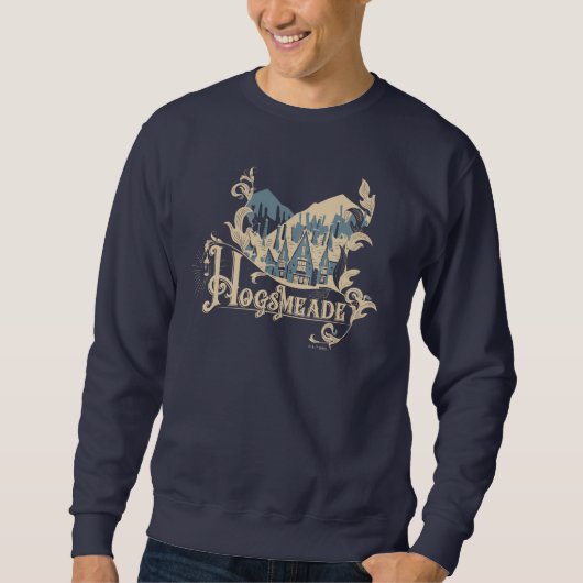 HOGSMEADE™ Vintage Village Graphic Trui (Voorkant)