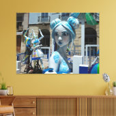 Hogueros de Alicante Beeld Canvas Afdruk (Insitu (Woonkamer))