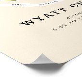 HOGWARTS™ Baby Birth Stats Poster (Hoek)