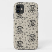 HOGWARTS™ Beige Patroon Case-Mate iPhone Case (Achterkant)