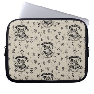 HOGWARTS™ Beige Patroon Laptop Sleeve