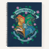 HOGWARTS™ Bloem Crest Notitieboek (Voorkant)
