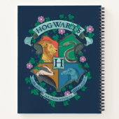 HOGWARTS™ Bloem Crest Notitieboek (Achterkant)