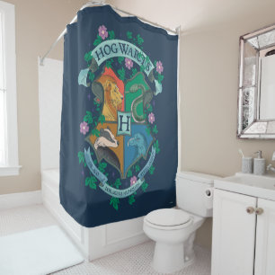 HOGWARTS™ Bloemenkroon Douchegordijn