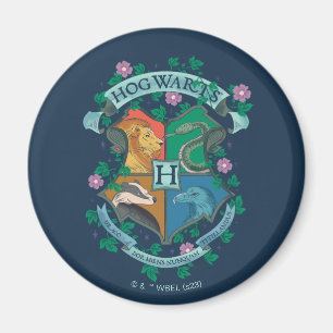 HOGWARTS™ Bloemenkroon Magneet