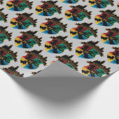 HOGWARTS™ Castle Crest House Pride Badge Cadeaupapier (Hoek)