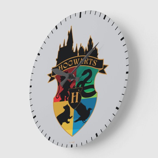 HOGWARTS™ Castle Crest House Pride Badge Grote Klok (Hoek)