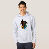 HOGWARTS™ Castle Crest House Pride Badge Hoodie (Voorkant volledig)