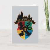 HOGWARTS™ Castle Crest House Pride Badge Kaart (Voorkant)