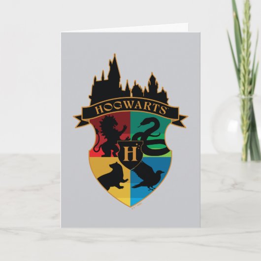 HOGWARTS™ Castle Crest House Pride Badge Kaart (Voorkant)