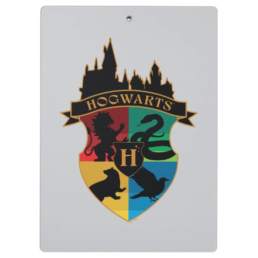 HOGWARTS™ Castle Crest House Pride Badge Klembord (Achterkant)