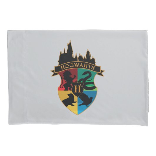 HOGWARTS™ Castle Crest House Pride Badge Kussensloop (Voorkant)
