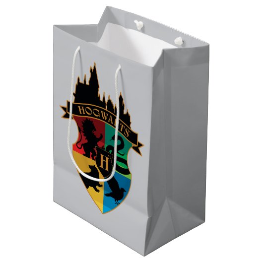 HOGWARTS™ Castle Crest House Pride Badge Medium Cadeauzakje (Voorkant Gekanteld)