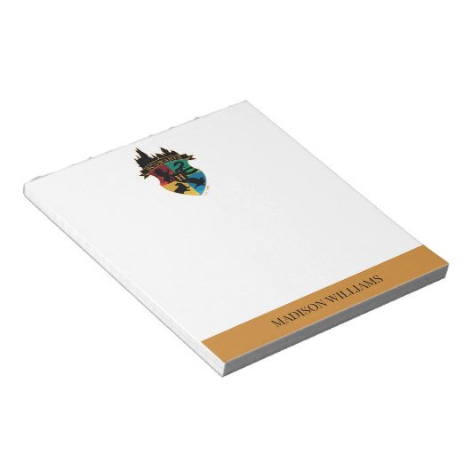 HOGWARTS™ Castle Crest House Pride Badge Notitieblok (Schuin)