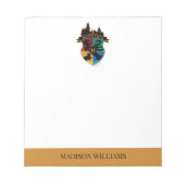 HOGWARTS™ Castle Crest House Pride Badge Notitieblok (Voorkant)