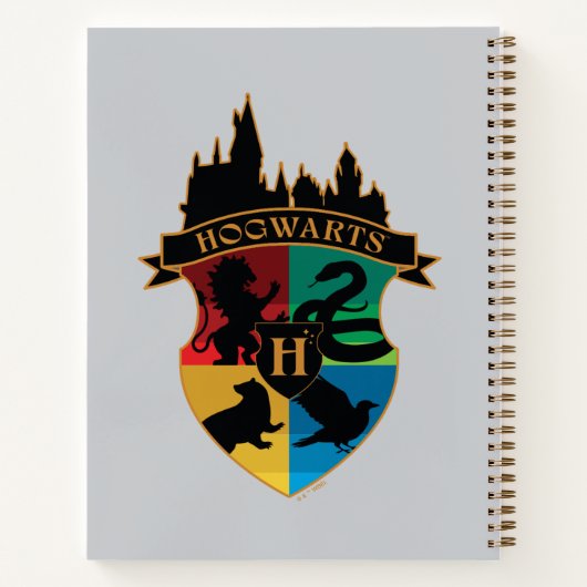 HOGWARTS™ Castle Crest House Pride Badge Notitieboek (Achterkant)