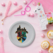 HOGWARTS™ Castle Crest House Pride Badge Papieren Bordje (Feest)