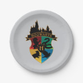 HOGWARTS™ Castle Crest House Pride Badge Papieren Bordje (Voorkant)