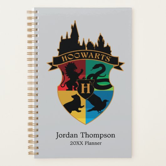 HOGWARTS™ Castle Crest House Pride Badge Planner (Voorkant)