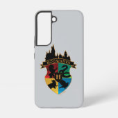HOGWARTS™ Castle Crest House Pride Badge Samsung Galaxy Hoesje (Achterkant)