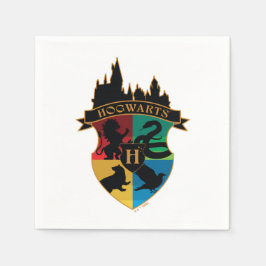 HOGWARTS™ Castle Crest House Pride Badge Servet