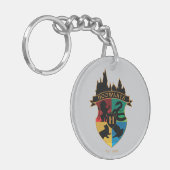 HOGWARTS™ Castle Crest House Pride Badge Sleutelhanger (Voorkant Links)