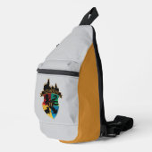 HOGWARTS™ Castle Crest House Pride Badge Sling Bag (Rechterhoek)