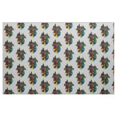 HOGWARTS™ Castle Crest House Pride Badge Stof (Fat Quarter)
