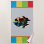 HOGWARTS™ Castle Crest House Pride Badge Strandlaken (Voorkant)