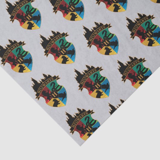 HOGWARTS™ Castle Crest House Pride Badge Tissuepapier (Detail)