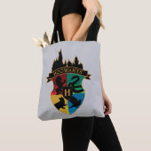 HOGWARTS™ Castle Crest House Pride Badge Tote Bag (Dichtbij)
