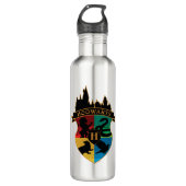 HOGWARTS™ Castle Crest House Pride Badge Waterfles (Voorkant)