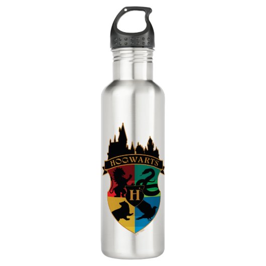 HOGWARTS™ Castle Crest House Pride Badge Waterfles (Voorkant)